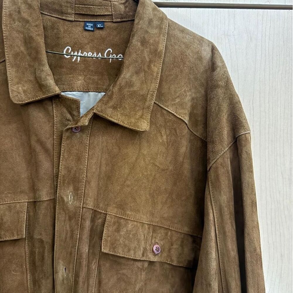 Unbranded Men's Brown and Tan Jacket